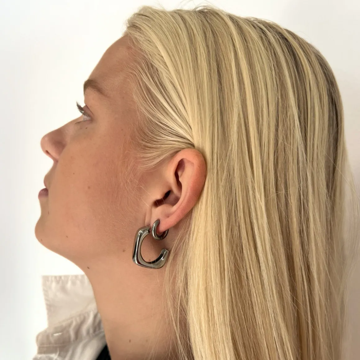 Winther Studio Student | Archive Sale*Berta Hoops Sølv