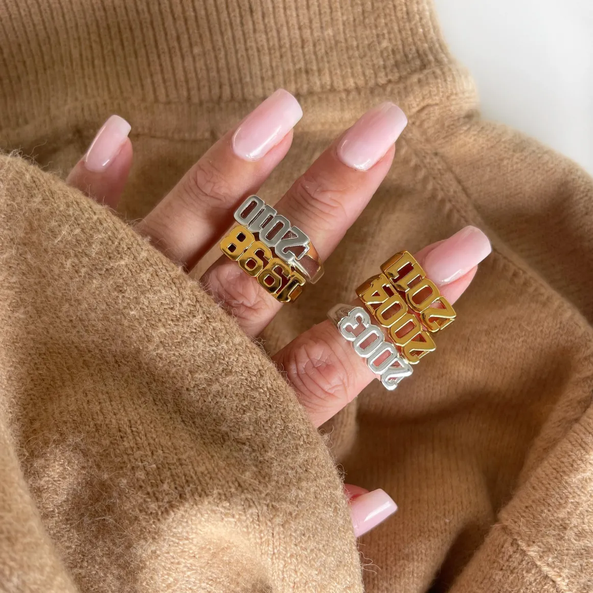 Winther Studio Ringe | Julegaver*Birth Year Ring Guld