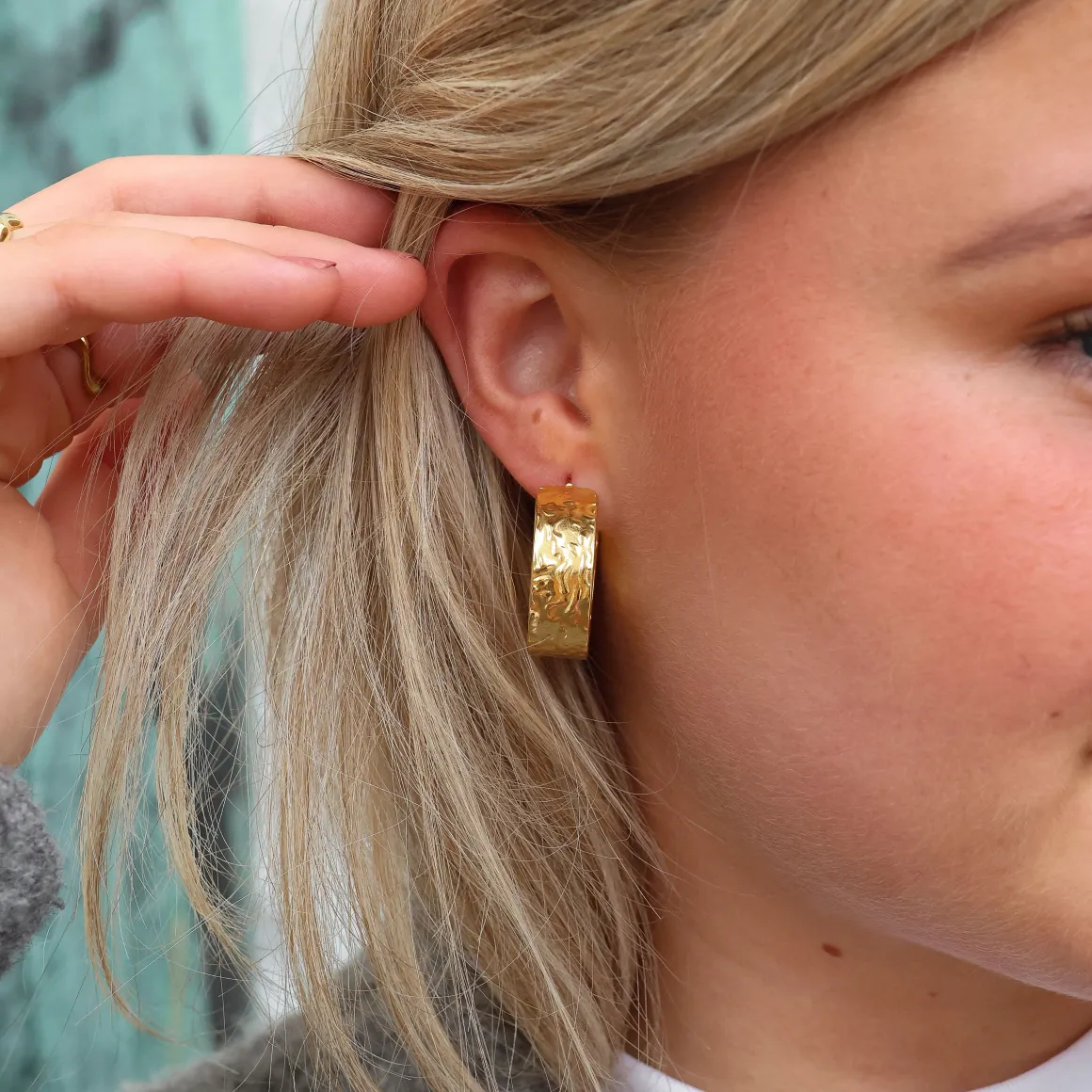 Winther Studio Øreringe*Dayal Hoops Sølv