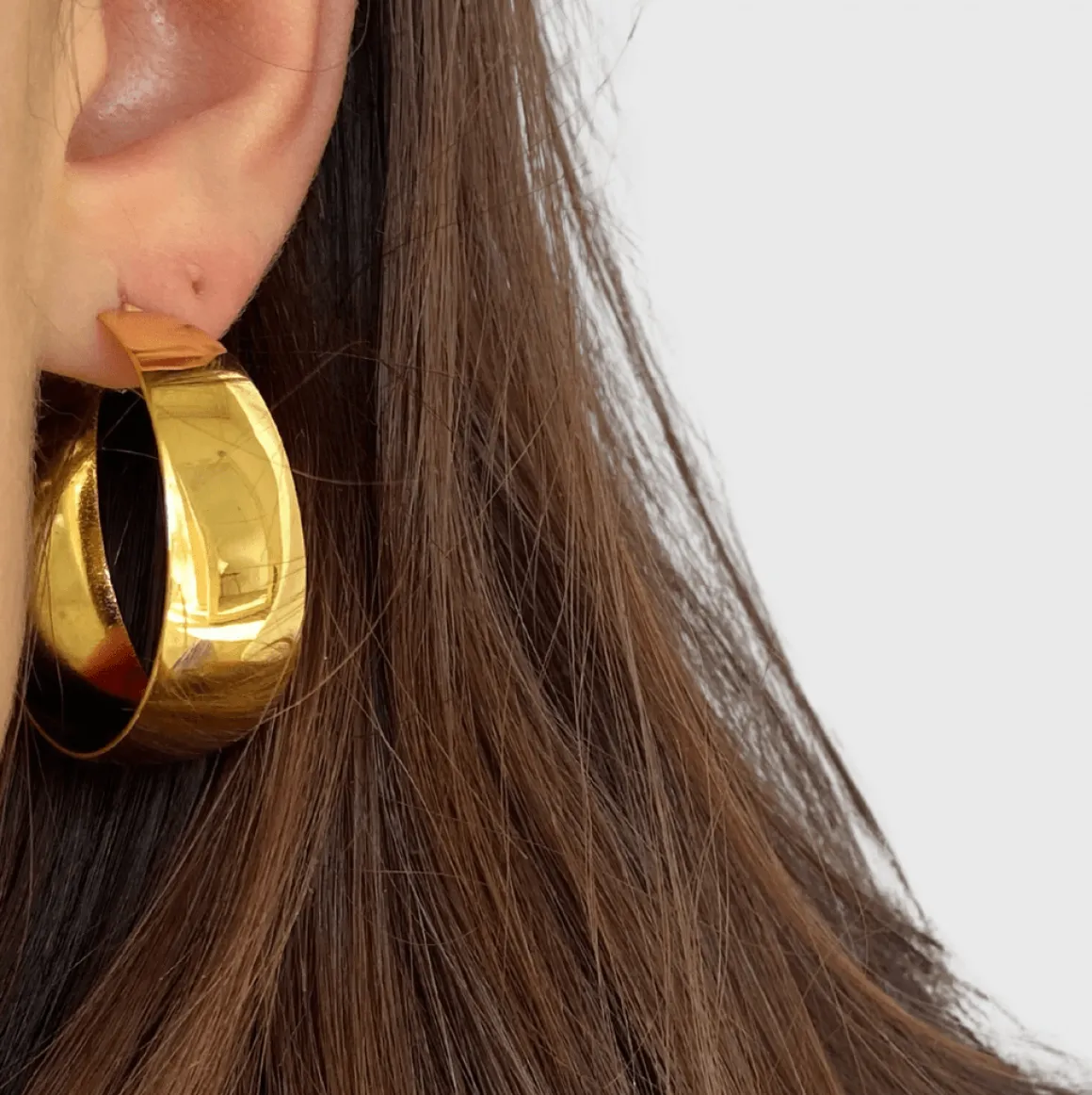 Winther Studio Øreringe | Student*Mia Hoops Sølv