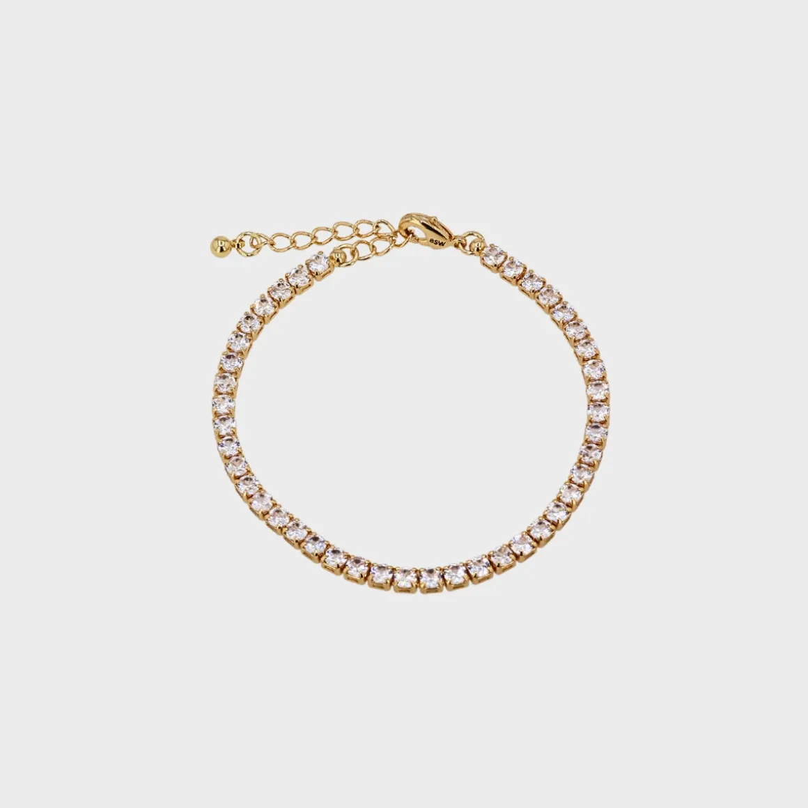 Winther Studio Armbånd*Tennis Armbånd Guld
